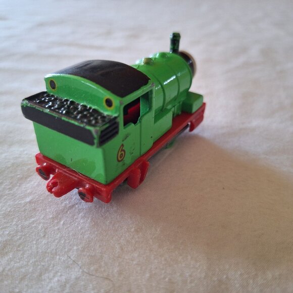 Vintage Ertl 1987 Thomas & Friends Percy The Small Engine Die-Cast Train 3" - Picture 6 of 8